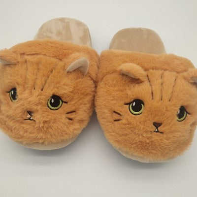 Cat Plush Slippers