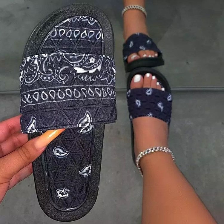 Bandana Style Slippers