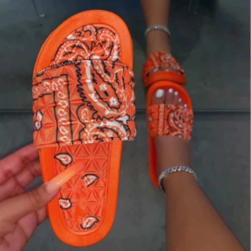 Bandana Style Slippers