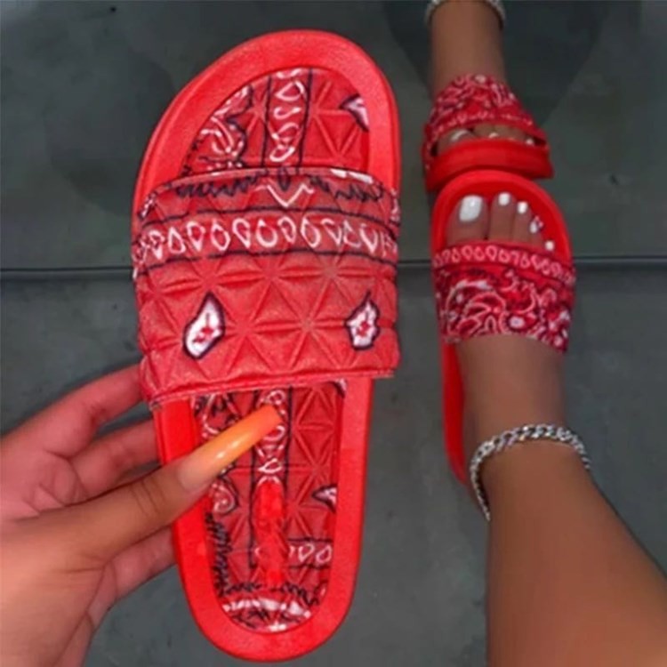 Bandana Style Slippers