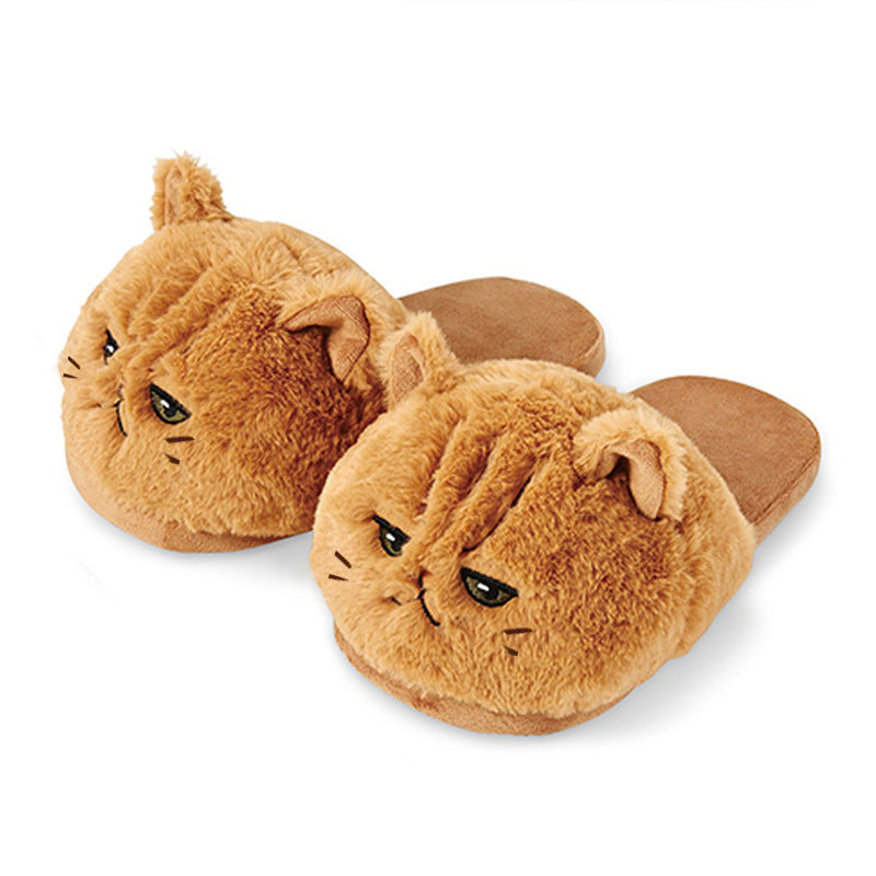 Cat Plush Slippers